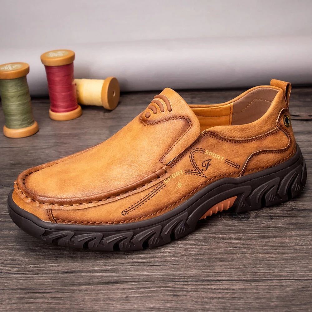 GARB® Men's handmade genuine leather orthopedic loafers