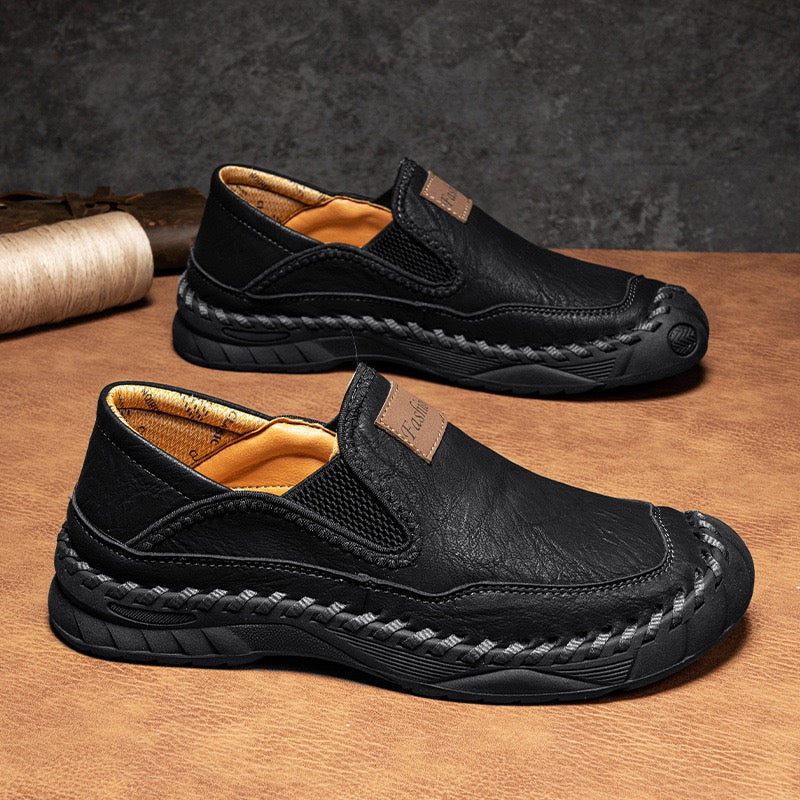⏰Last Day! 45% OFF 🔥GARB®Men's Handmade Genuine Leather Orthopedic Outdoor Loafers