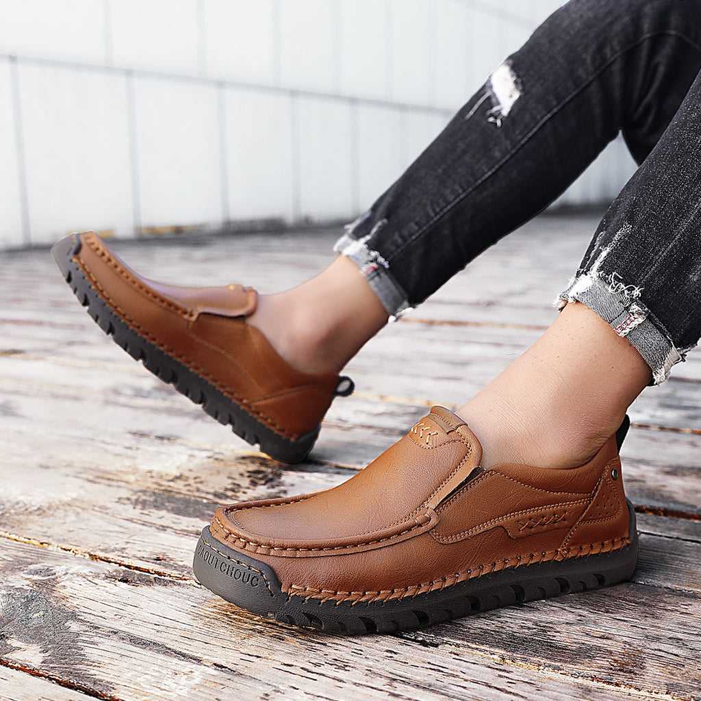 ⏰Last Day! 45% OFF 🔥GARB®Men's Handcrafted Cowhide Orthopedic Loafers