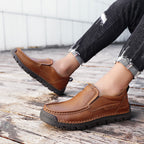 ⏰Last Day! 45% OFF 🔥GARB®Men's Handcrafted Cowhide Orthopedic Loafers