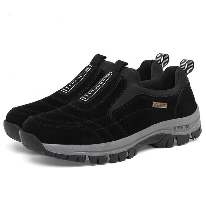 (🔥Best Selling) Men's Comfortable Waterproof Orthopedic Walking Shoes Plus Velvet Shoes