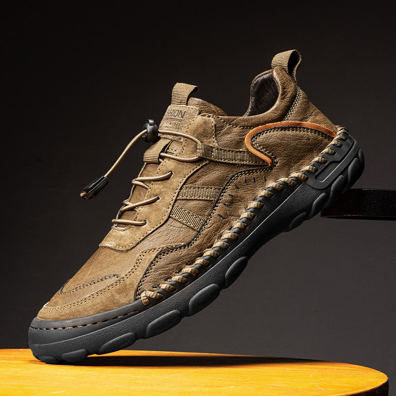 ⏰Last Day! 50% OFF 🔥 GARB® StrideCrafts Men's Leather Loafers - Arch Support & Wide Fit Slip-Ons