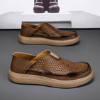 ⏰Promotion - 50% OFF🔥GARB®Men's Handmade Cowhide Breathable Loafers