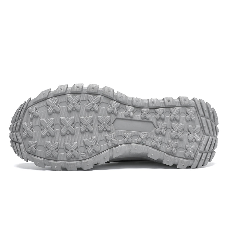 HOT SALE!Men's Work Hiking Shoes, Waterproof Safety Outdoor Boots with Wide Toe, Arch Support, Shock-Absorbing Sole, Puncture & Smash Resistant