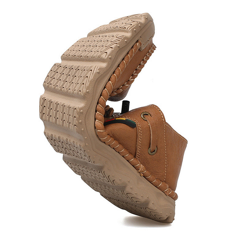 ⏰Promotion - 50% OFF🔥GARB® Handcrafted Leather Slip-On Loafers – Arch Support & All-Day Comfort