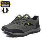 Men's Thickened Sole Elastic Collar Orthopedic Insole Comfortable Outdoor Shoes Casual Shoes