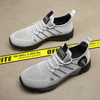 🔥HOT SALE 50% OFF🛒- Men’s Lightweight Orthopedic Flyknit Sneakers – Breathable Walking, Running & Outdoor Fitness Shoes