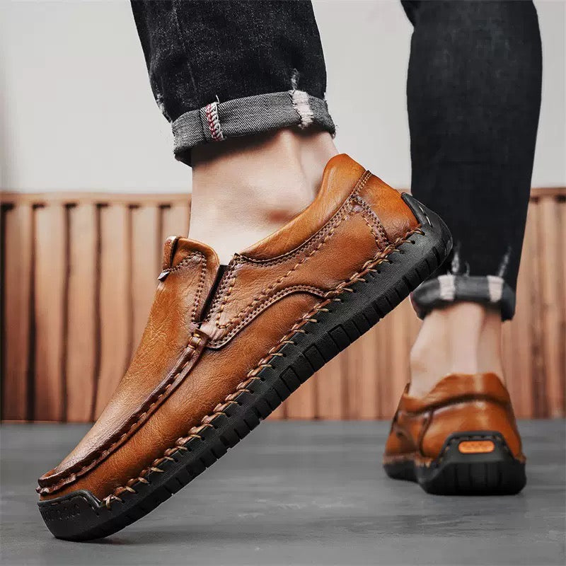 ⏰Promotion - 50% OFF🔥GARB®Men's Handcrafted Genuine Leather Orthopedic Loafers