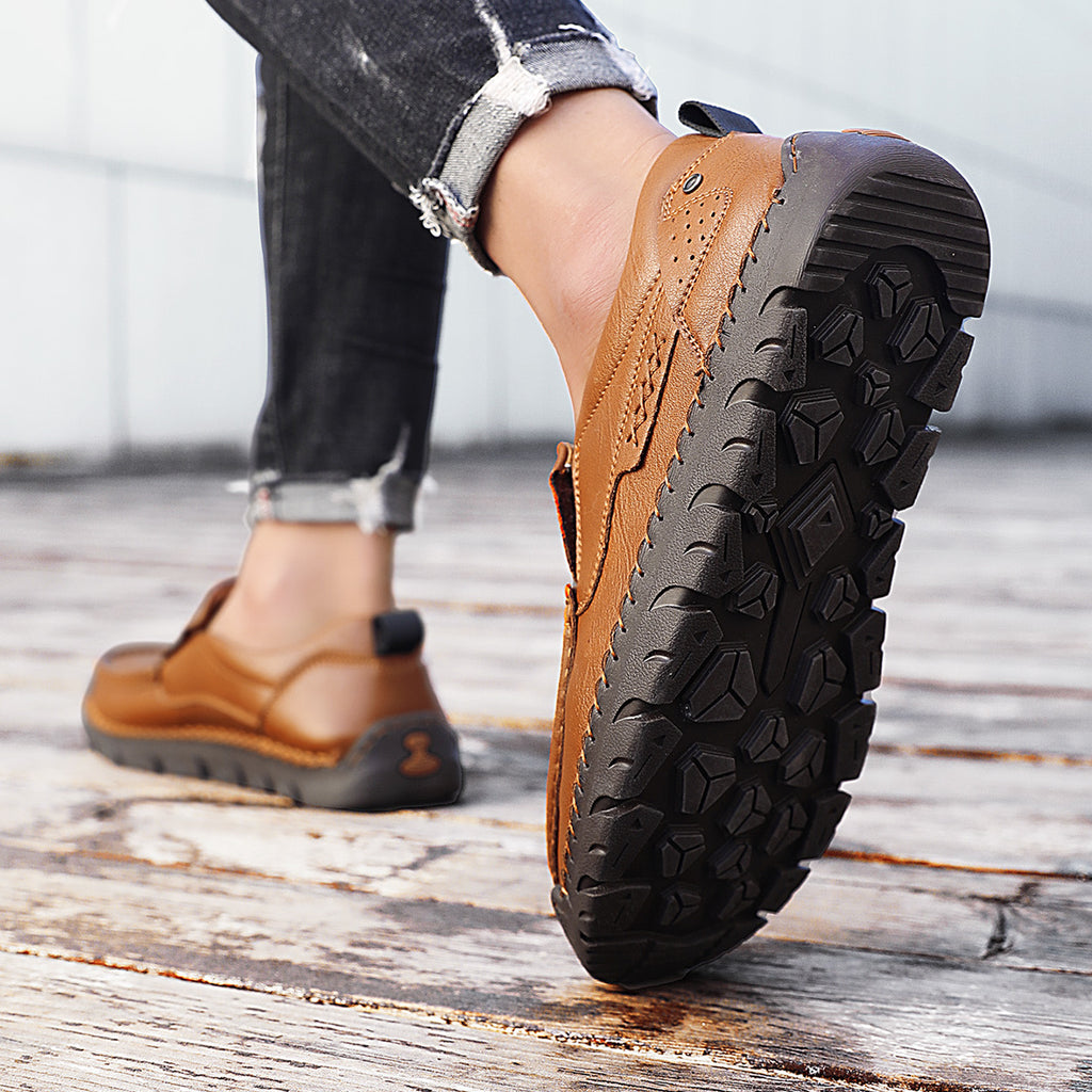 ⏰Last Day! 45% OFF 🔥GARB®Men's Handcrafted Cowhide Orthopedic Loafers