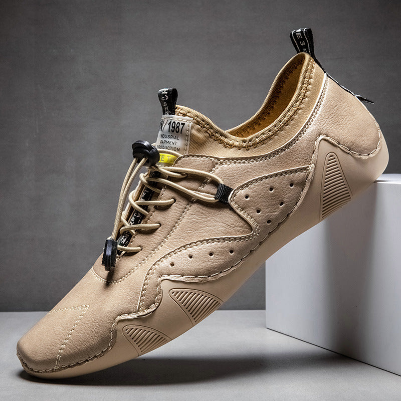 ⏰Promotion - 50% OFF🔥 GARB® Men's Handmade Orthopedic Breathable Lace-up Leather Shoes