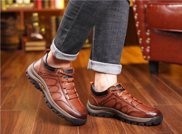 MEN'S CASUAL HAND STITCHING ARCH SUPPORT & NON-SLIP BREATHABLE SHOES（BUY 2 FOR FREE SHIPPING）
