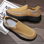 ⏰Promotion - 50% OFF🔥GARB®Genuine Leather  Slip-On Shoes - Orthopedic Arch Support, Wide Toe Box
