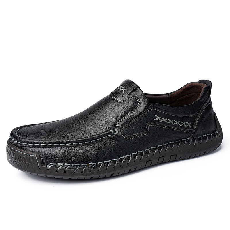 ⏰Promotion - 50% OFF🔥GARB® Men’s Premium Leather Loafers - Arch Support & Wide Fit Slip-On Shoes