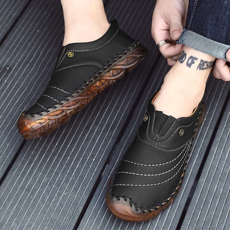 ⏰Promotion - 45% OFF🔥GARB®Men's Handmade Cowhide Orthopedic Loafers