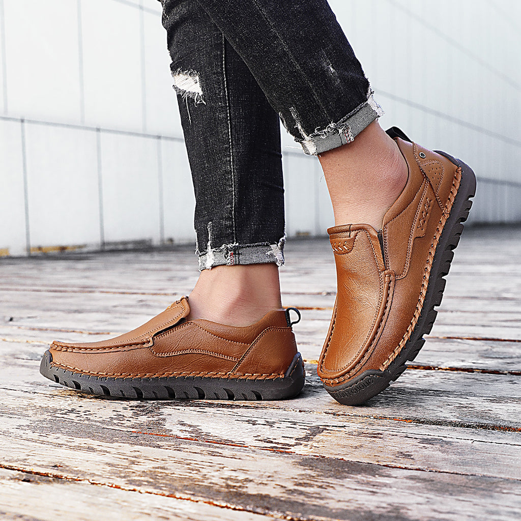 ⏰Last Day! 45% OFF 🔥GARB®Men's Handcrafted Cowhide Orthopedic Loafers