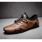 ⏰Promotion - 50% OFF🔥 GARB® Men's Handmade Orthopedic Breathable Lace-up Leather Shoes