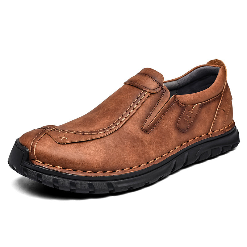 Men Loafers Casual Leather Shoes