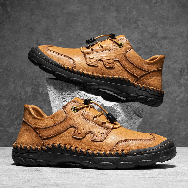 ⏰Promotion - 45% OFF🔥GARB®Men's Handmade Genuine Leather Orthopedic Outdoor Loafers