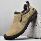 ⏰Promotion - 50% OFF🔥GARB® Men’s Handcrafted Leather Outdoor Loafers – Arch Support, Wide Toe & Impact Protection