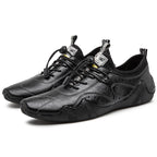 ⏰Promotion - 50% OFF🔥 GARB® Men's Handmade Orthopedic Breathable Lace-up Leather Shoes