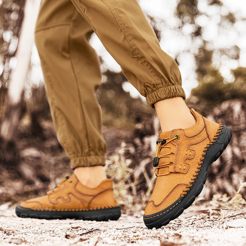 ⏰Promotion - 45% OFF🔥GARB®Men's Handmade Genuine Leather Orthopedic Outdoor Loafers