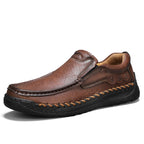 ⏰Promotion - 50% OFF🔥GARB®Men's Orthopedic Loafers – Handcrafted Leather, Wide Toe Box & Arch Support