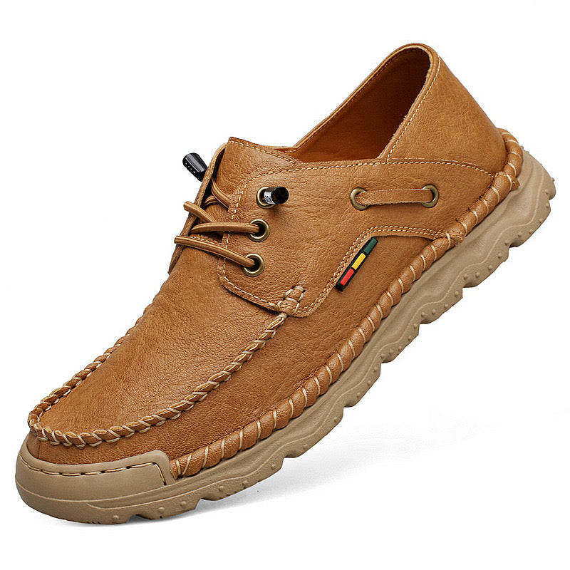 ⏰Promotion - 50% OFF🔥GARB® Handcrafted Leather Slip-On Loafers – Arch Support & All-Day Comfort