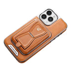 Leather Wallet Stand Phone Case For iPhone