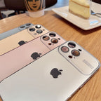 Large Window Phone Case with Protective Lens for iPhone