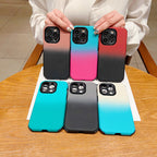 Liquid Matte Gradient Phone Case for iPhone