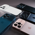 Large Window Phone Case with Protective Lens for iPhone