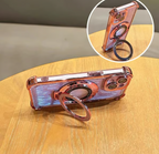 For iPhone Four Corners Airbag Drop Protection Magnetic Stand Case