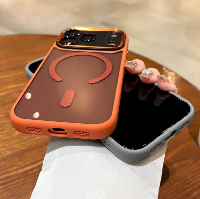 Metal Lens All-inclusive Phone Case for iPhone 17/16/15/14 Series