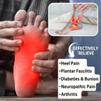 Men's Thickened Sole Elastic Collar Orthopedic Insole Comfortable Outdoor Shoes Casual Shoes