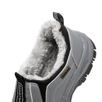 (🔥Best Selling) Men's Comfortable Waterproof Orthopedic Walking Shoes Plus Velvet Shoes