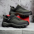 (⏰Limited Time Sale 70% OFF) Men's Wear Resistant Waterproof Non-slip Anti-skid Anti-puncture Hiking Shoes Orthopedic Wide Toe Arch Support Walking Shoes