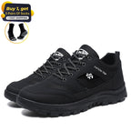 Men's Thickened Sole Elastic Collar Orthopedic Insole Comfortable Outdoor Shoes Casual Shoes