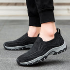 ⏰Flash Sale – 70% OFF🛒Men's Orthopedic Slip-On Walking Shoes – Arch Support, Wide Toe Box, Lightweight & Breathable Sneakers for Plantar Fasciitis, Foot Pain Relief, and All-Day Comfort