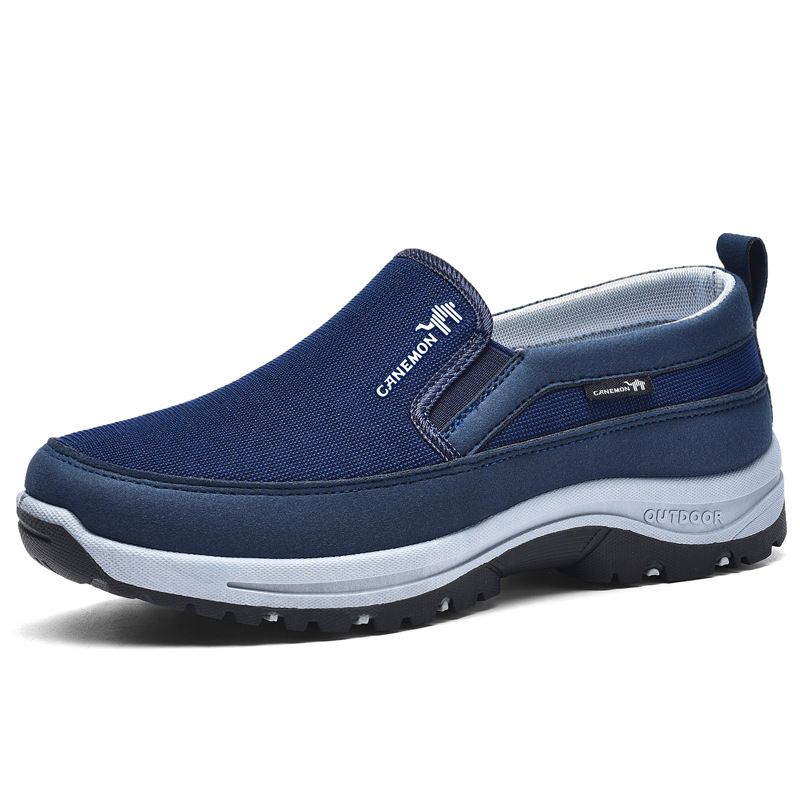 ⏰Limited Time 50% OFF🛒 Men's Orthopedic Slip-On Walking Sneakers – Breathable Upper, Non-Slip Sole, 12 Hours+ Comfort & Pain Relief