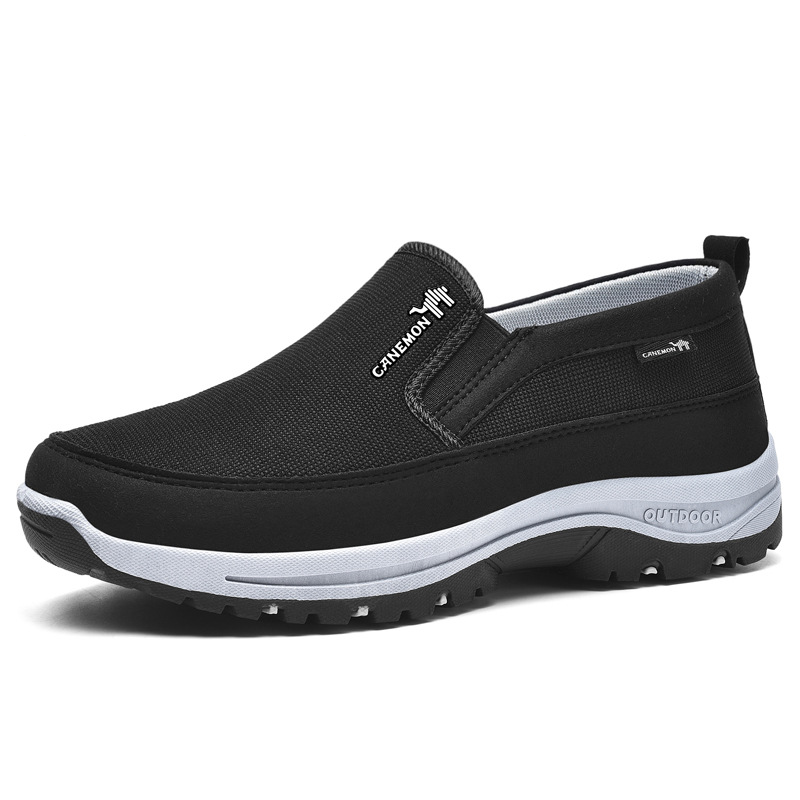 ⏰Limited Time 50% OFF🛒 Men's Orthopedic Slip-On Walking Sneakers – Breathable Upper, Non-Slip Sole, 12 Hours+ Comfort & Pain Relief