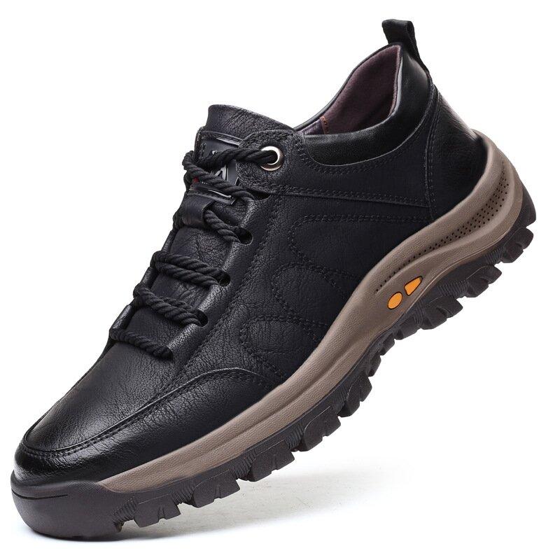 MEN'S CASUAL HAND STITCHING ARCH SUPPORT & NON-SLIP BREATHABLE SHOES（BUY 2 FOR FREE SHIPPING）