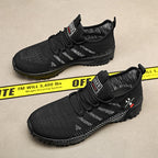 🔥HOT SALE 50% OFF🛒- Men’s Lightweight Orthopedic Flyknit Sneakers – Breathable Walking, Running & Outdoor Fitness Shoes