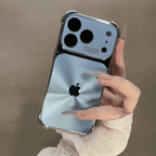 Full-size Shockproof Phone Case with AI button and CD Pattern for iPhone Series