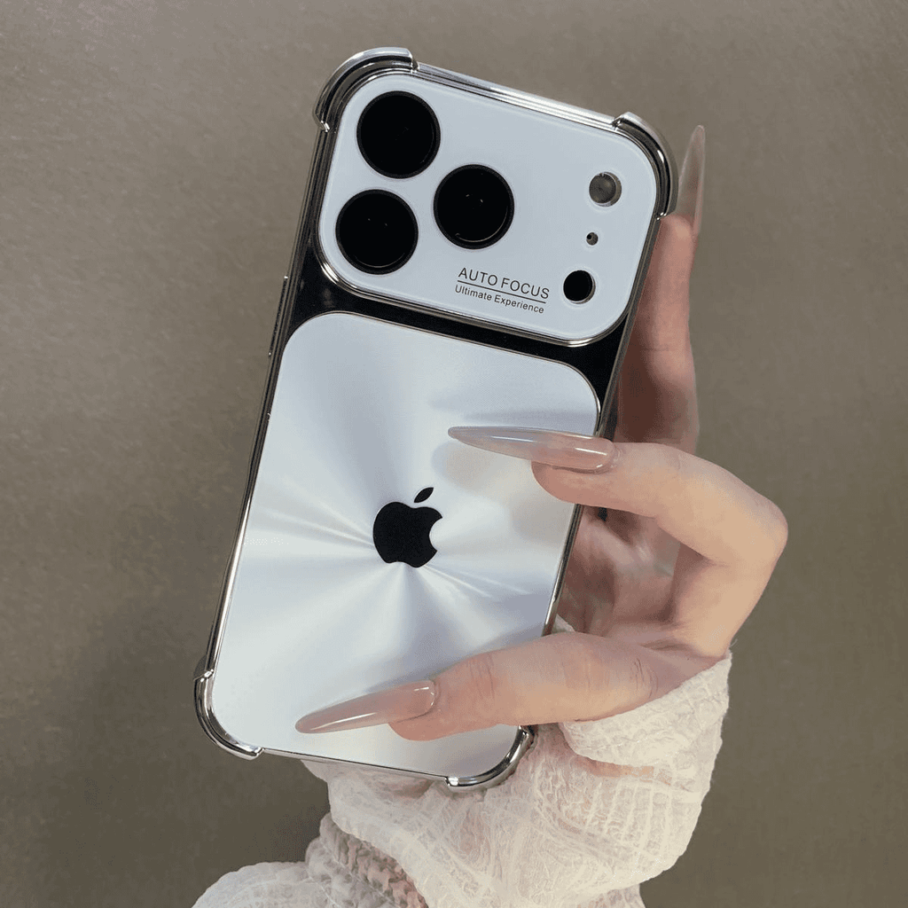 Full-size Shockproof Phone Case with AI button and CD Pattern for iPhone Series