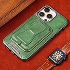 Suitable for iPhone Card Holder Magnetic Business Leather Mobile Phone Case