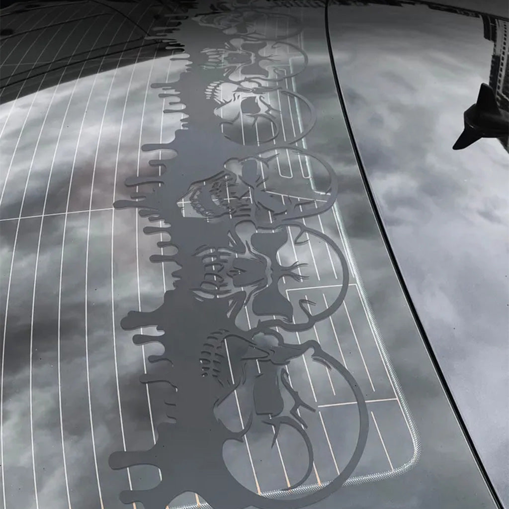 Skull Car Window Decals