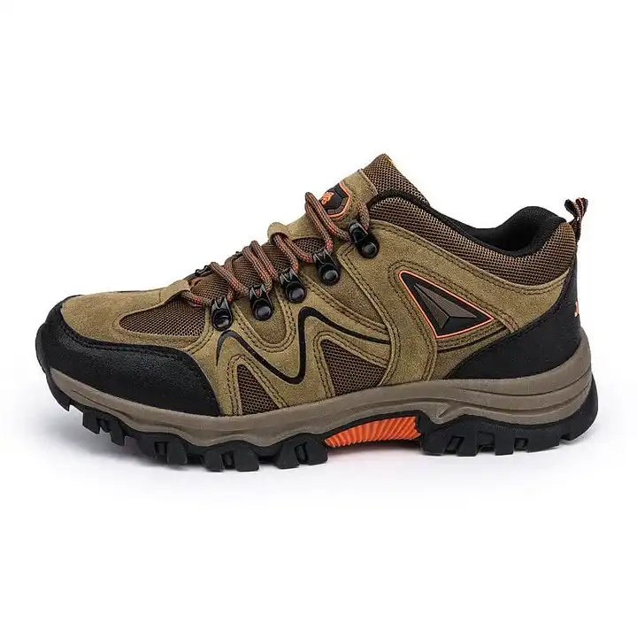 Men's Outdoor Lightweight Breathable Orthopedic Hiking Shoes Comfortable Trekking Work Shoes For All Season